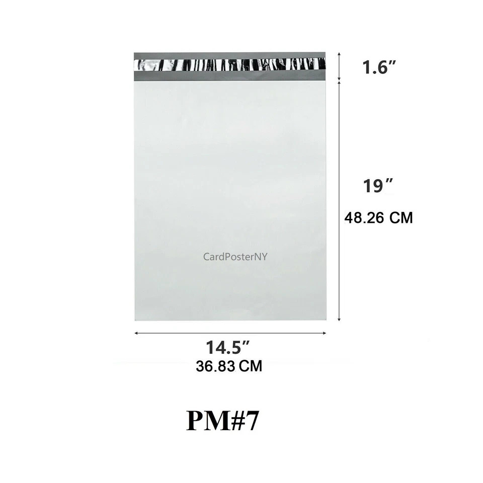 100 Pcs Poly Mailers Shipping Bag ， Self-Sealing Shipping Bags