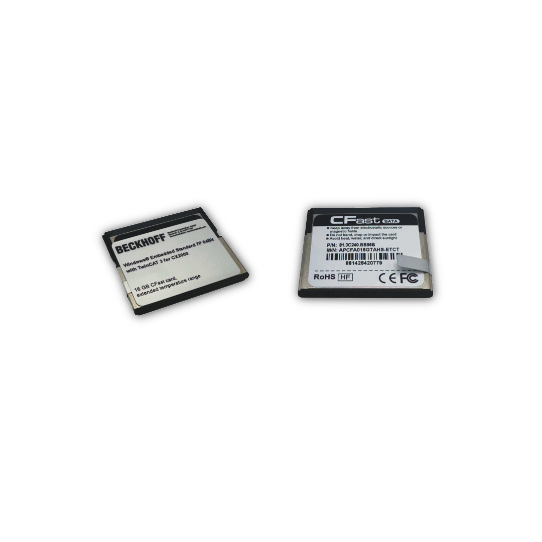 Beckhoff Embedded PC CPU CX2020-0130, CX2100-004 ( w/ EL1018 & EL2008 Modules)
