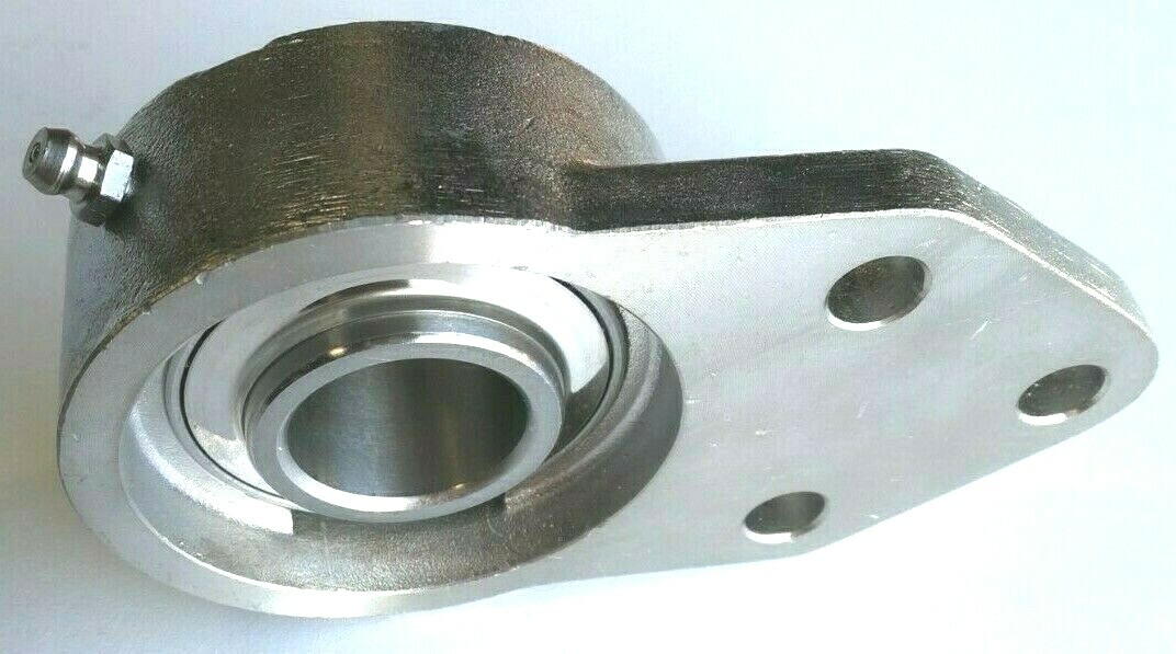 Premium SUCSFB207-20 STAINLESS UCFB207-20 3-Bolt Flange Bracket Unit 1-1/4″ ID