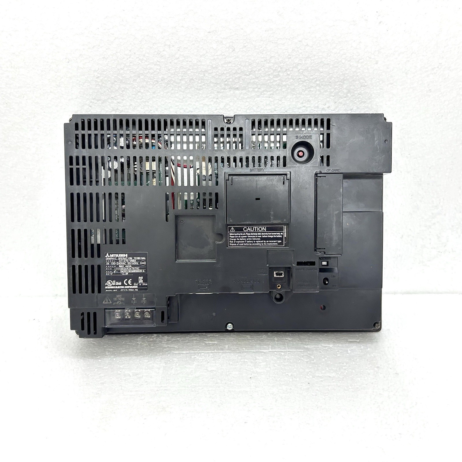 Mitsubishi GT1275-VNBA GOT1000 Graphic Operation Terminal