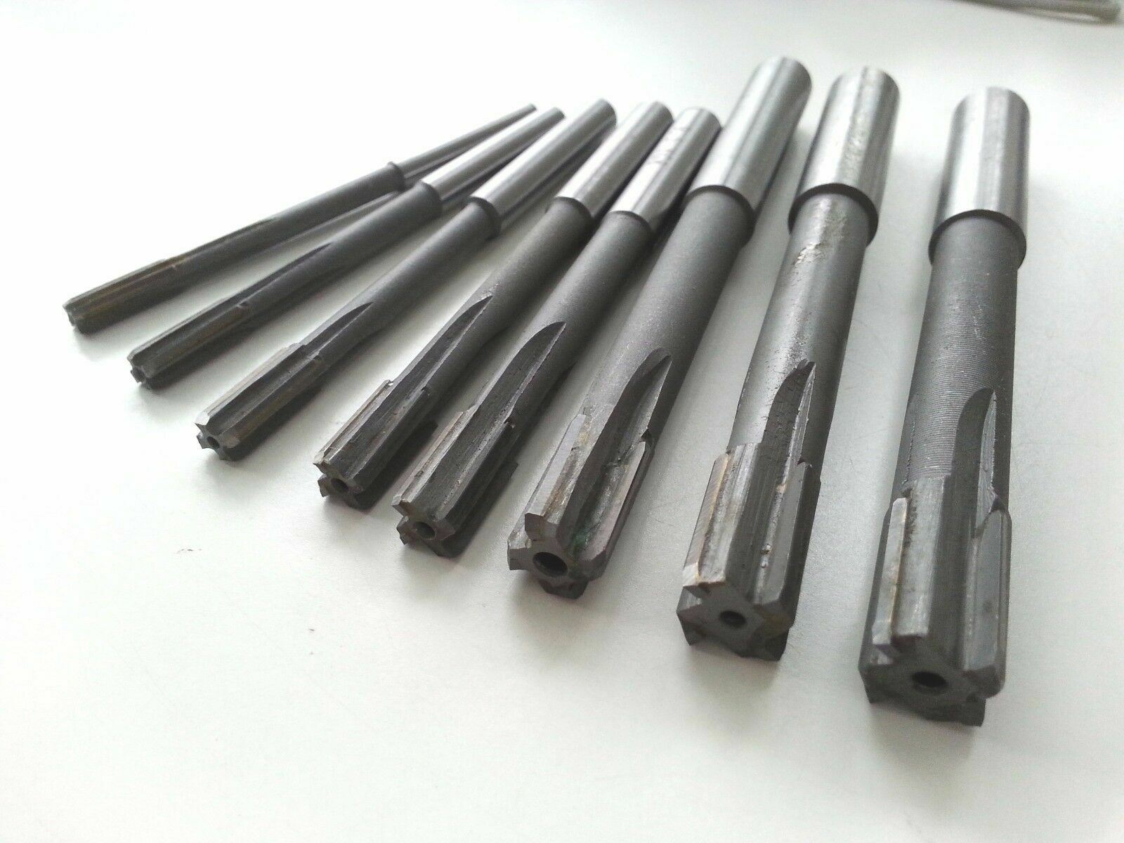 New 1pc 8.71mm Carbide Tip Straight Shank Machine Chucking Reamer