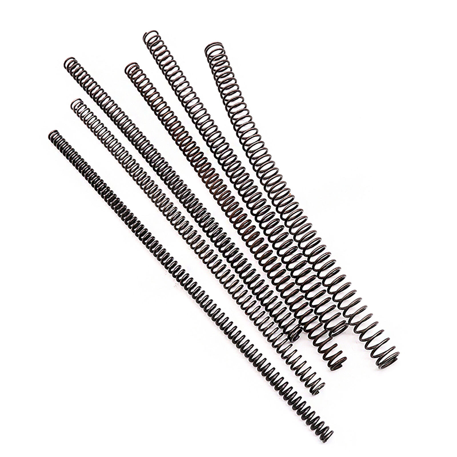 Black Compression Spring 0.3mm-6mm Wire Diameter 305mm Length Springs Steel