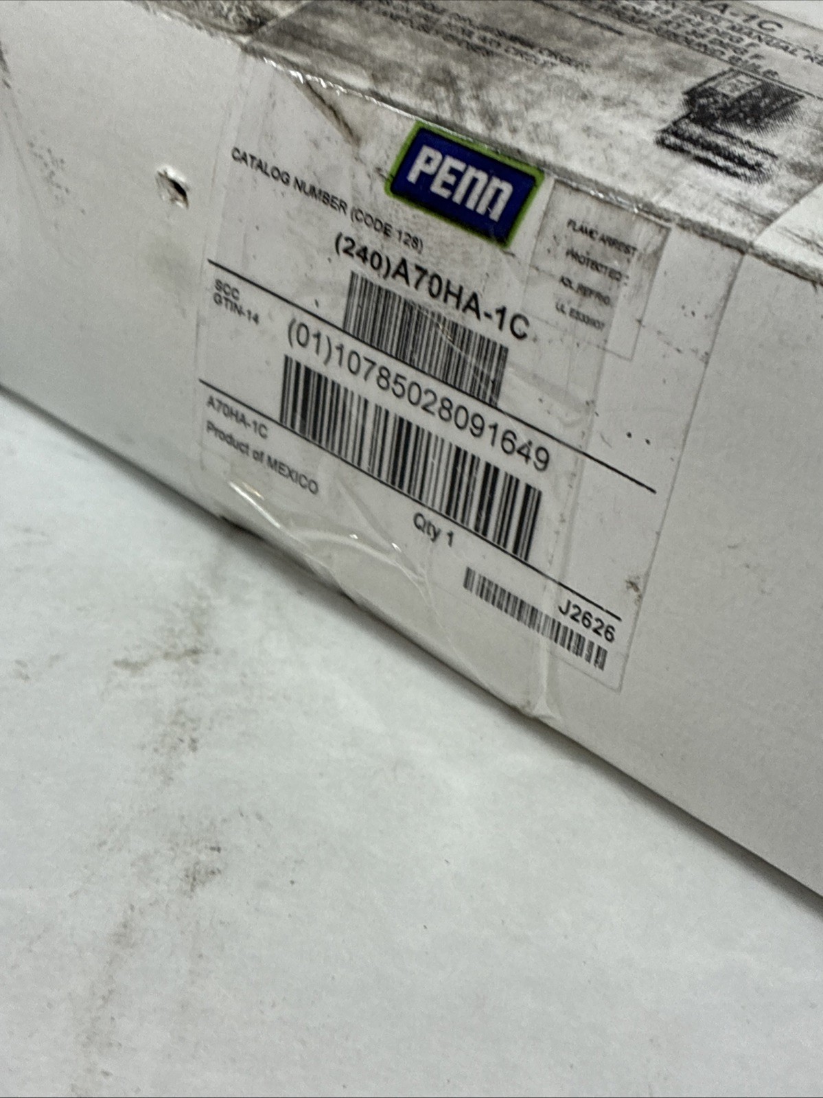 Johnson Controls Penn A70HA-1C Temp Control