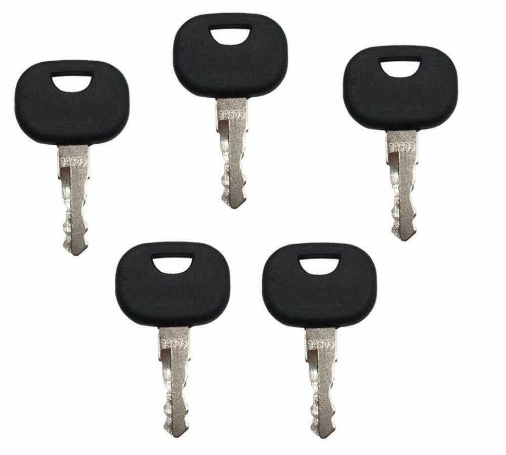 (5)Ignition Key 50280186 keys For Gehl Ford HCB Hanomag JLG HAMM VOLVO LINDE