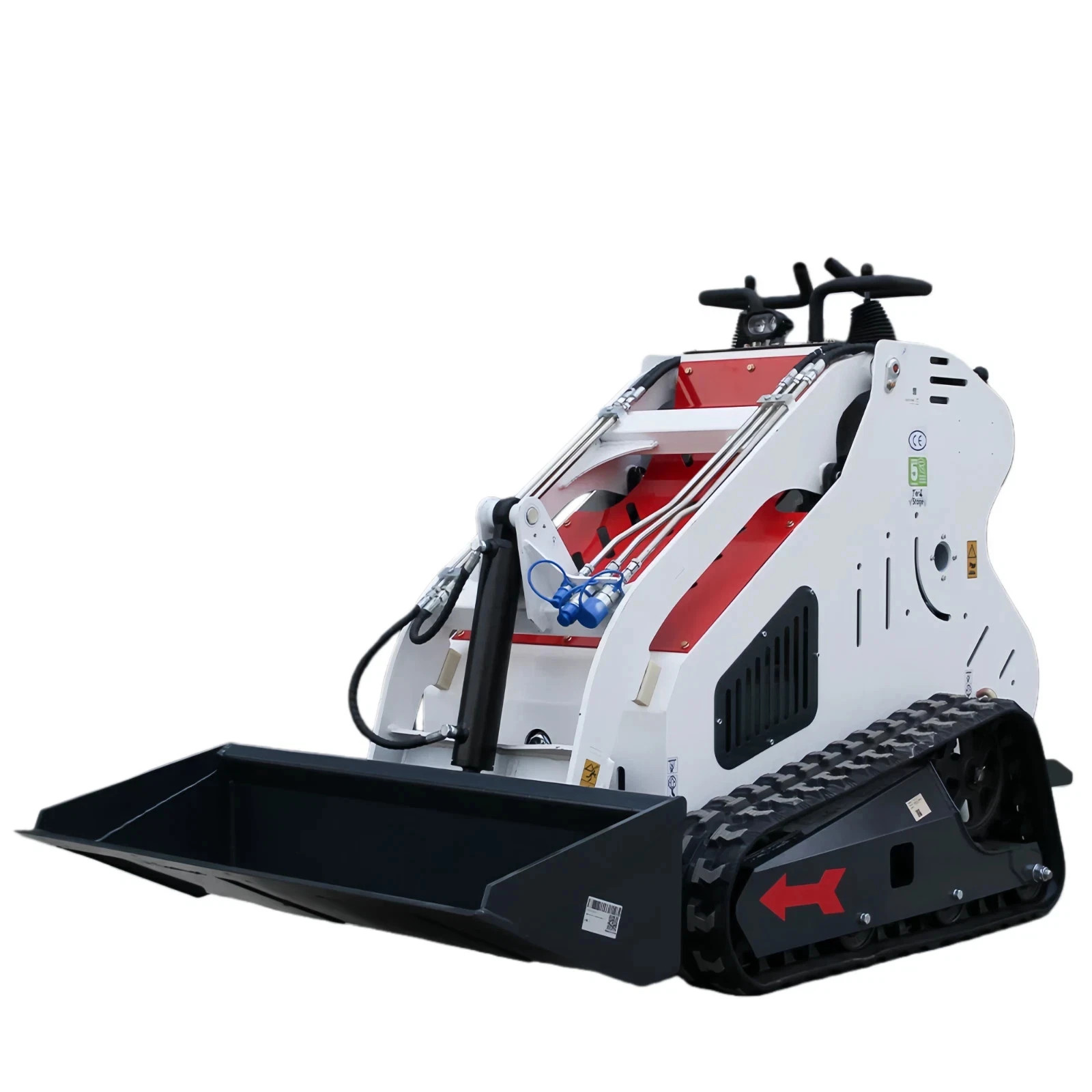 Upgraded 13.5HP Mini Skid Steer B&S Engine with 1Ton Mini Excavator 13.5HP B&S