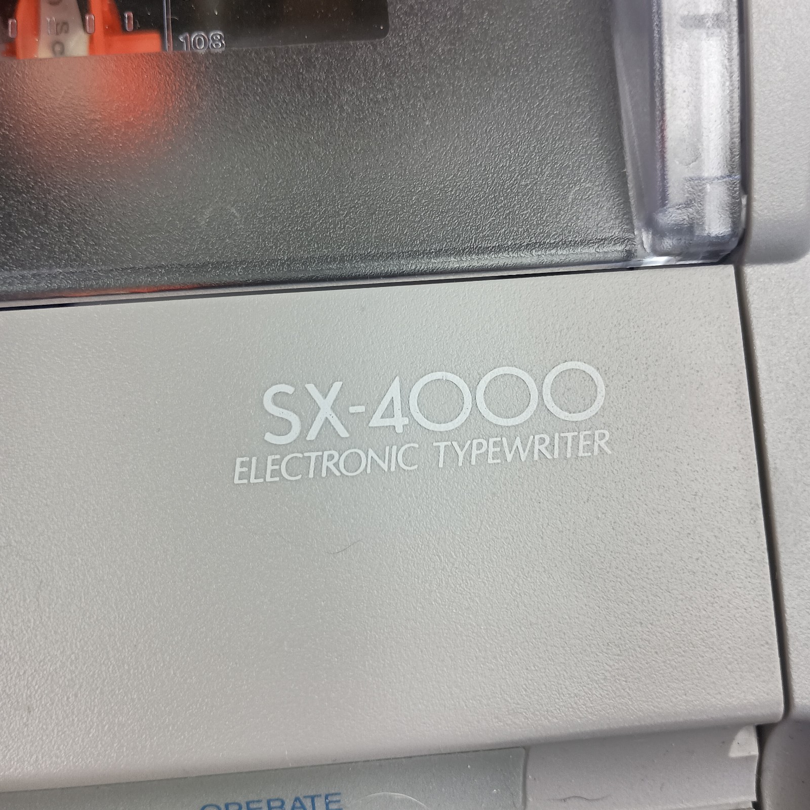 Brother SX-4000 Electronic Electric Typewriter – Working