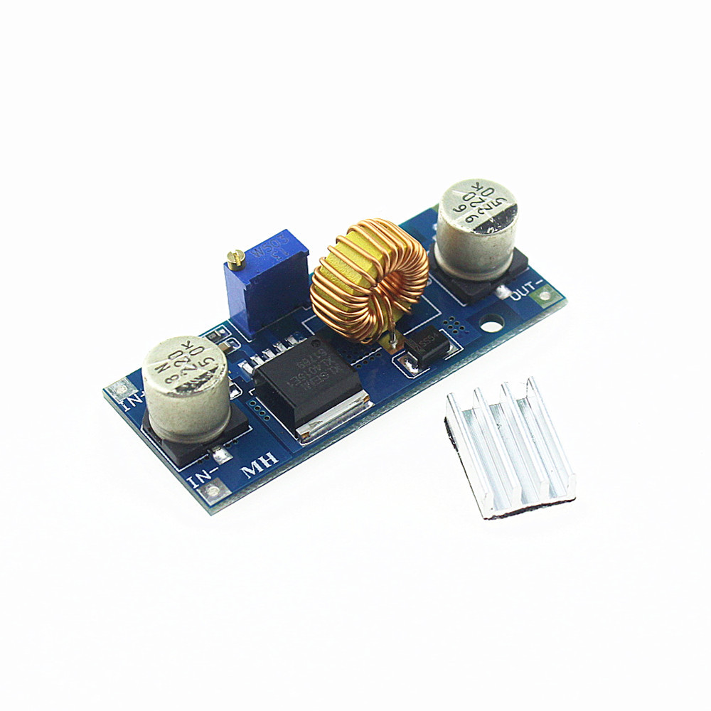 2Pcs XL4015 DC-DC 4V-38V to 1.25V-36V 5A Step Down Buck Power Supply Module US