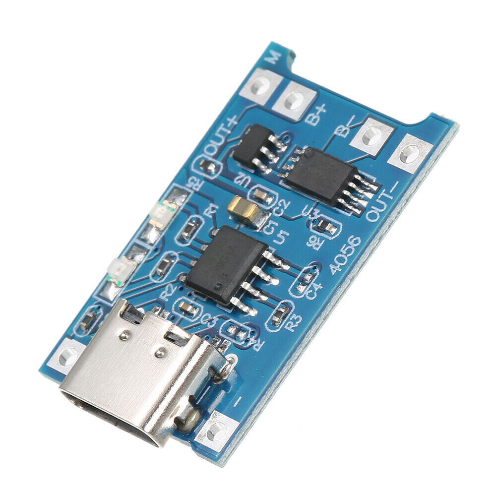 5pc TP4056 5V 1A Type-C Micro USB 18650 Lithium Battery Charging Protect Board