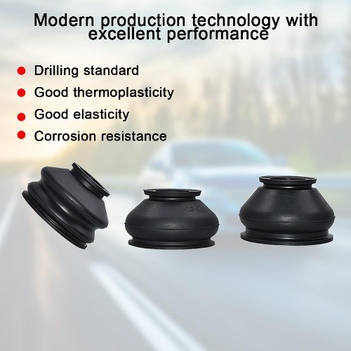 14PCS Car Tie Rod End Boot, Rubber Automotive Turn To Rod Arm Ball Joint Head Du