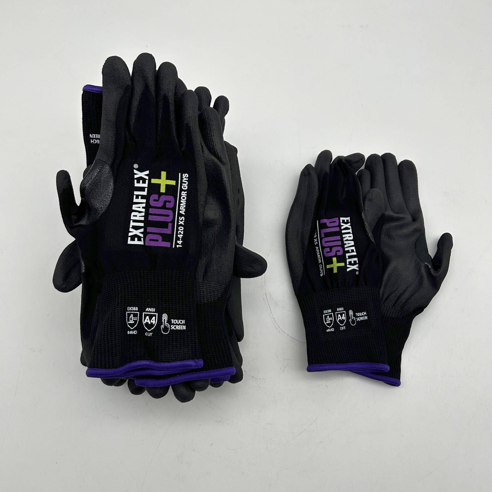 Armor Guys 14-420 Cut Resistant Glove Sz XS Extra Small 18GA Extraflex+ 9 Pairs