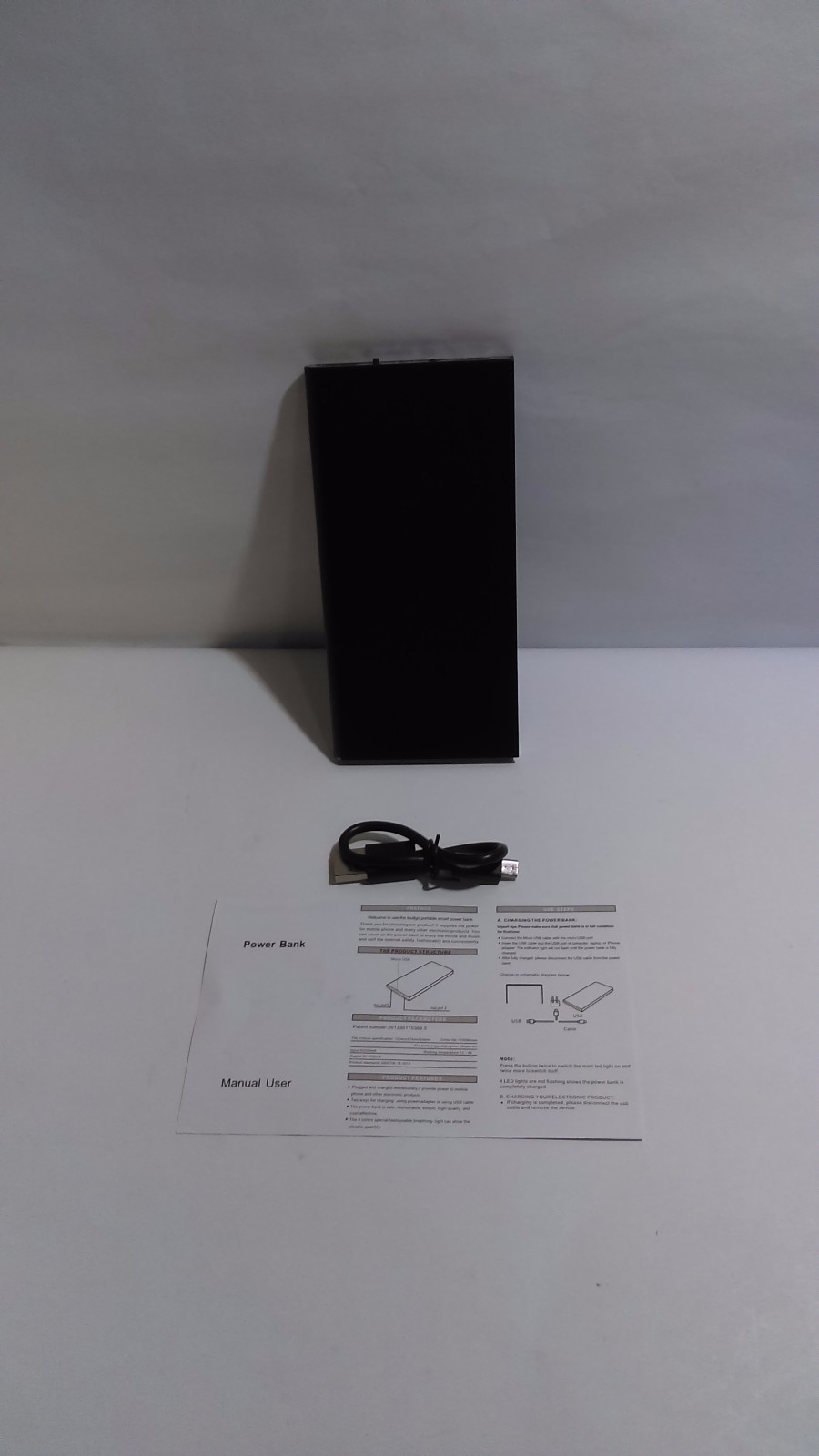 Power Bank Charger, Portable 15000mAh Power Bank Battery Charger Ultra Thin