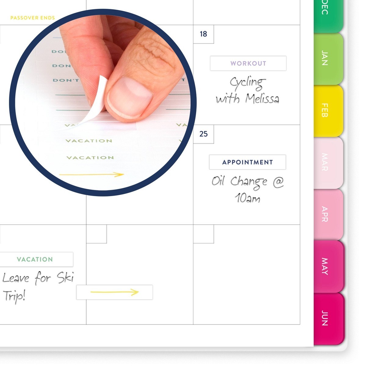 Emily Ley for At-A-Glance 8.375″x11″ 2026-2027 Large Weekly/Monthly Printed