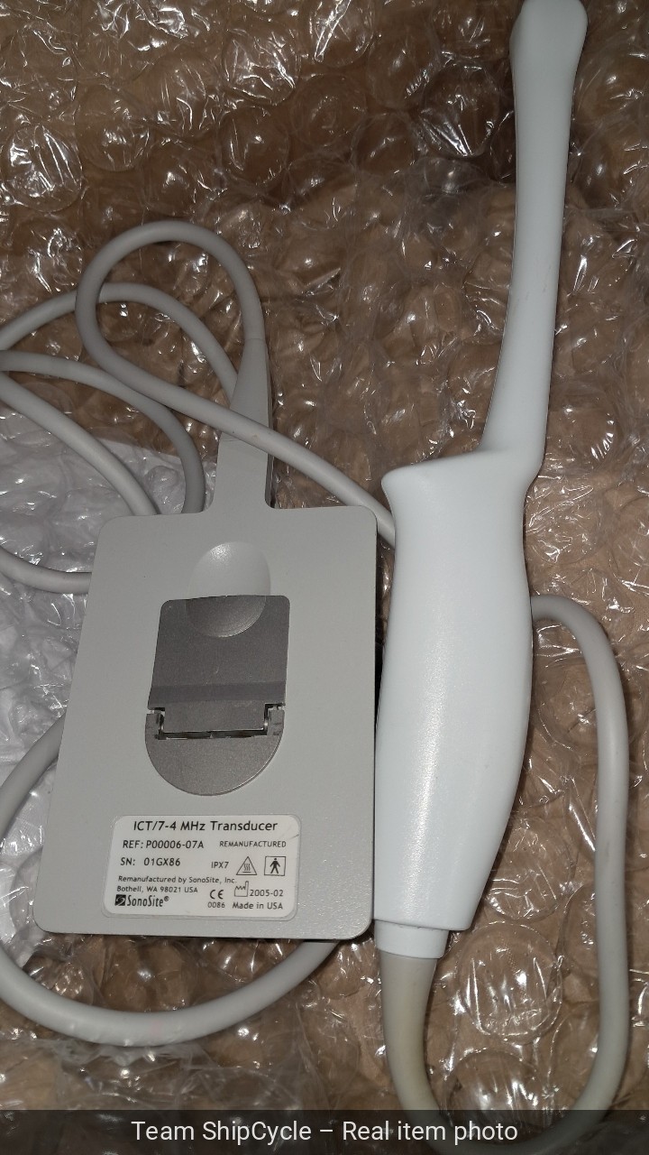 SonoSite ICT74 MHz Transducer Probe REF P0000607A Ultrasound G2U