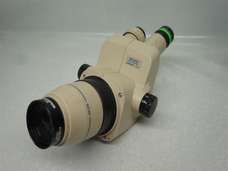 Olympus SZ3060 SZ30 Microscope w/ GSWH20X/12.5(1), 110AL0.62X 30Days Warranty