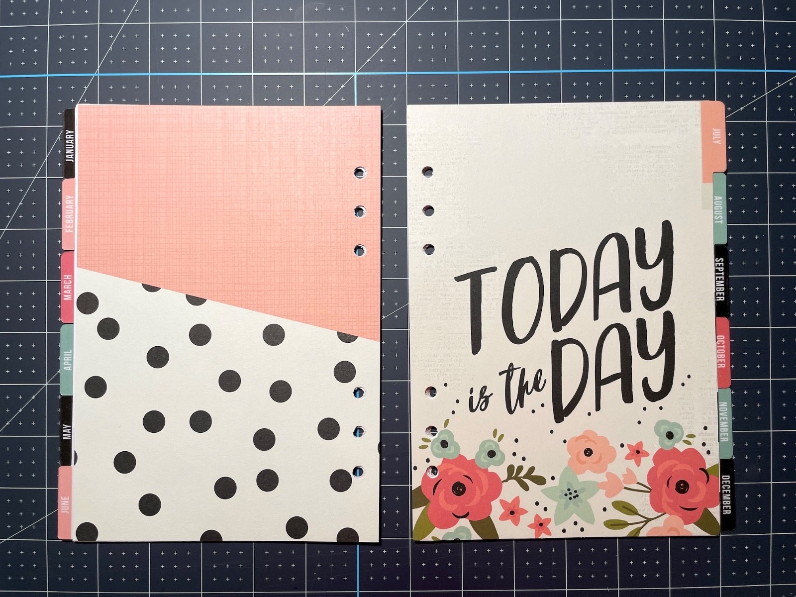 Carpe Diem Undated A5 Monthly Planner Inserts – Bloom