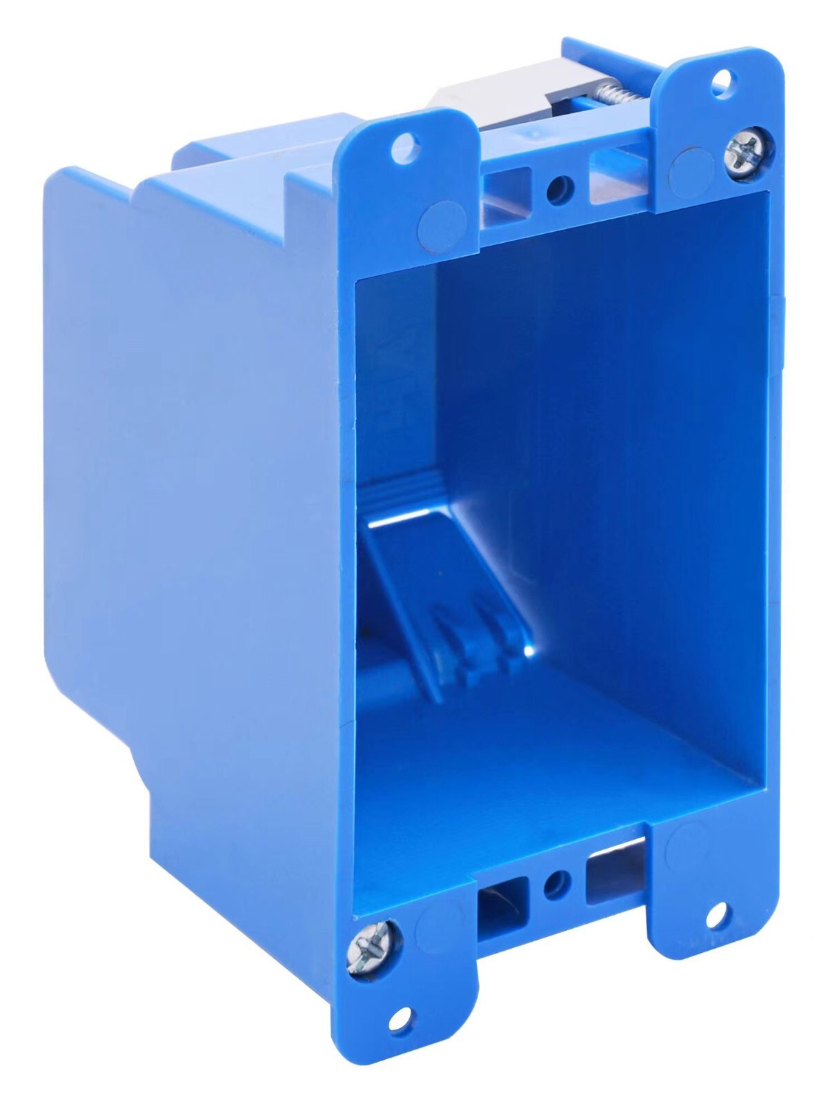 10-Pack 1-Gang Electric Outlet/Switch Box 14 Cu In ETL Old Work Remodel Blue