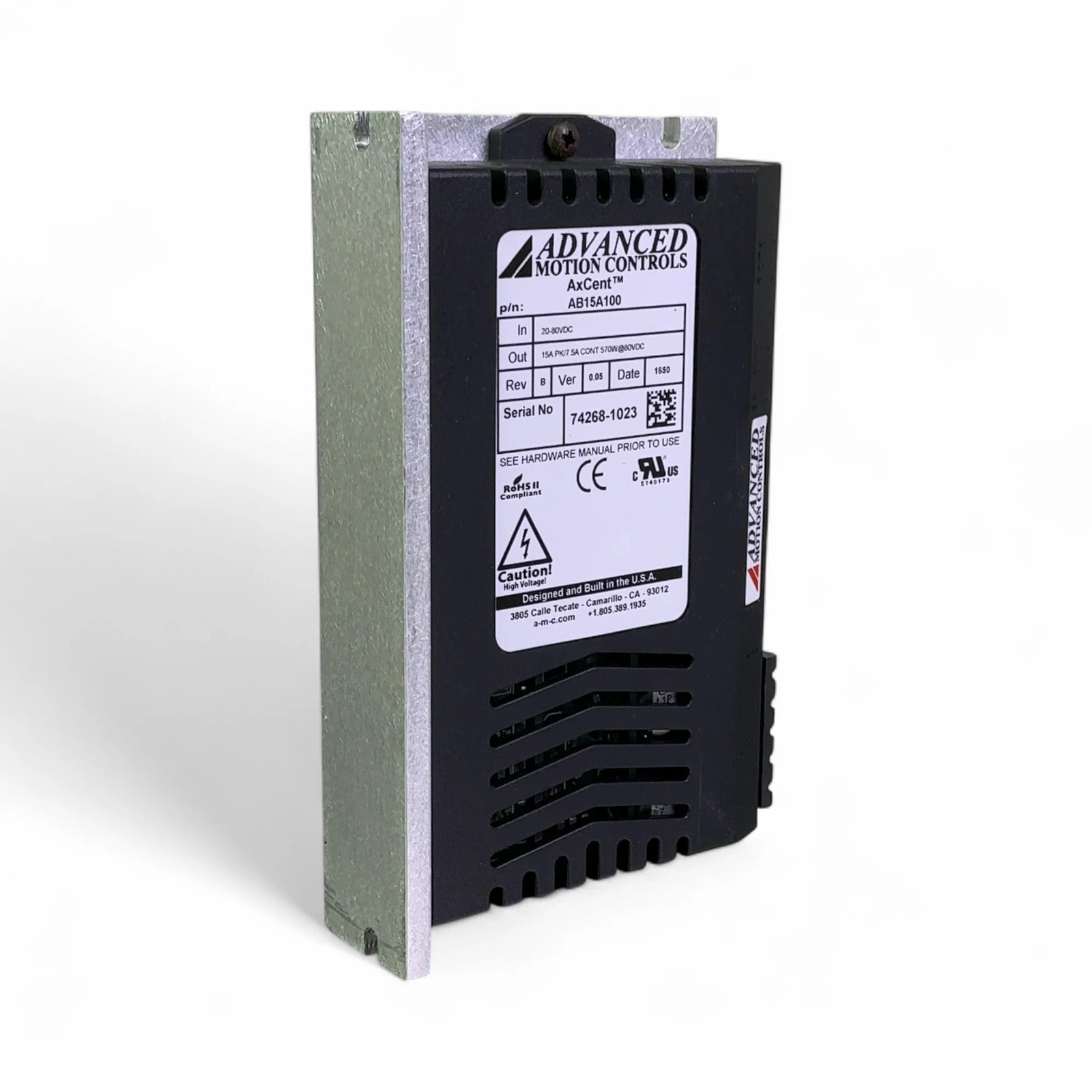 Advanced Motion Controls AB15A100 AxCent Digital Servo Drive USED (Best Offer!)