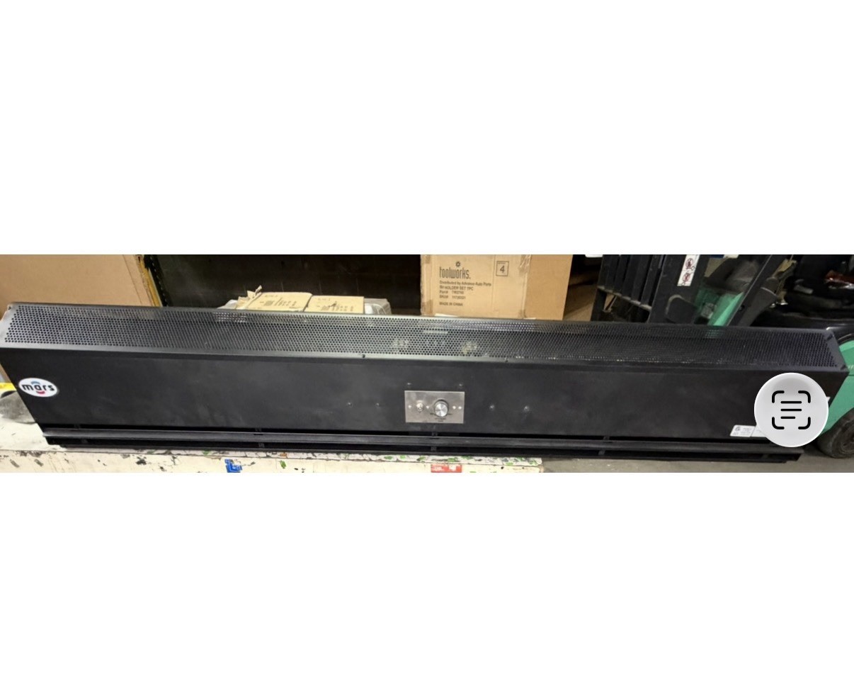MARS LPV272-1EEI-OB Air Curtain,Low Profile,Heated 45C650