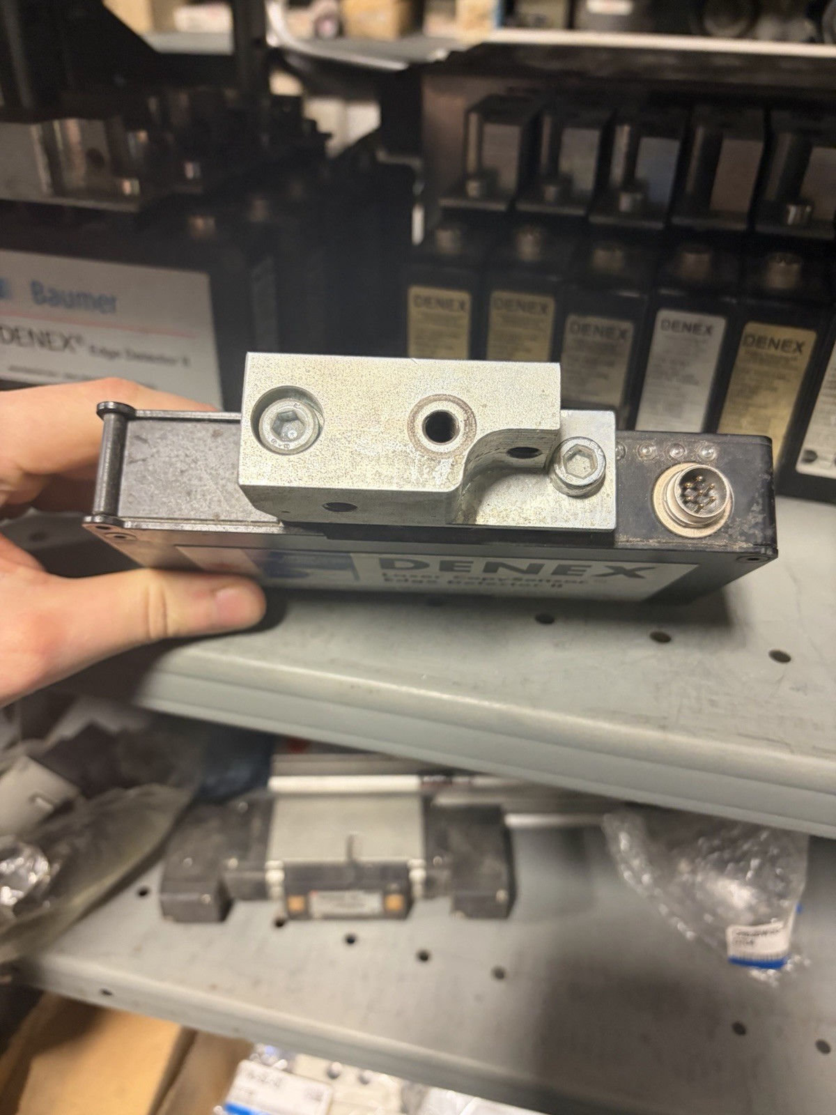 Denex Laser Copy Sensor Edge Detector II-WR 51E3000 USED