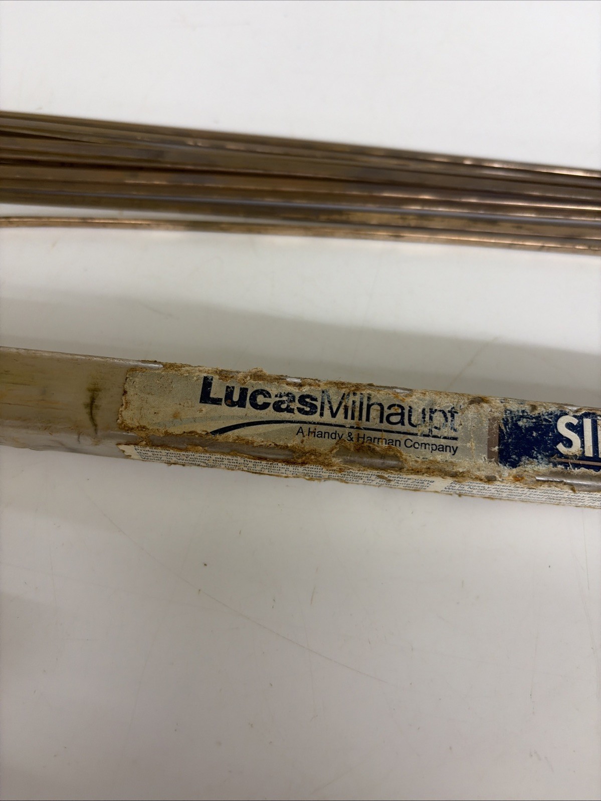 Lucas Milhaupt Sil Fos 15 Brazing Rods 15% Silver Alloy Lot of 12