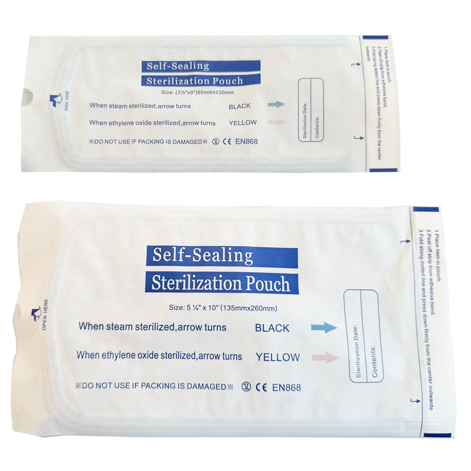 1000/4000x Self Sterilization Pouches Pouch Autoclave Dental Sterilization Bags