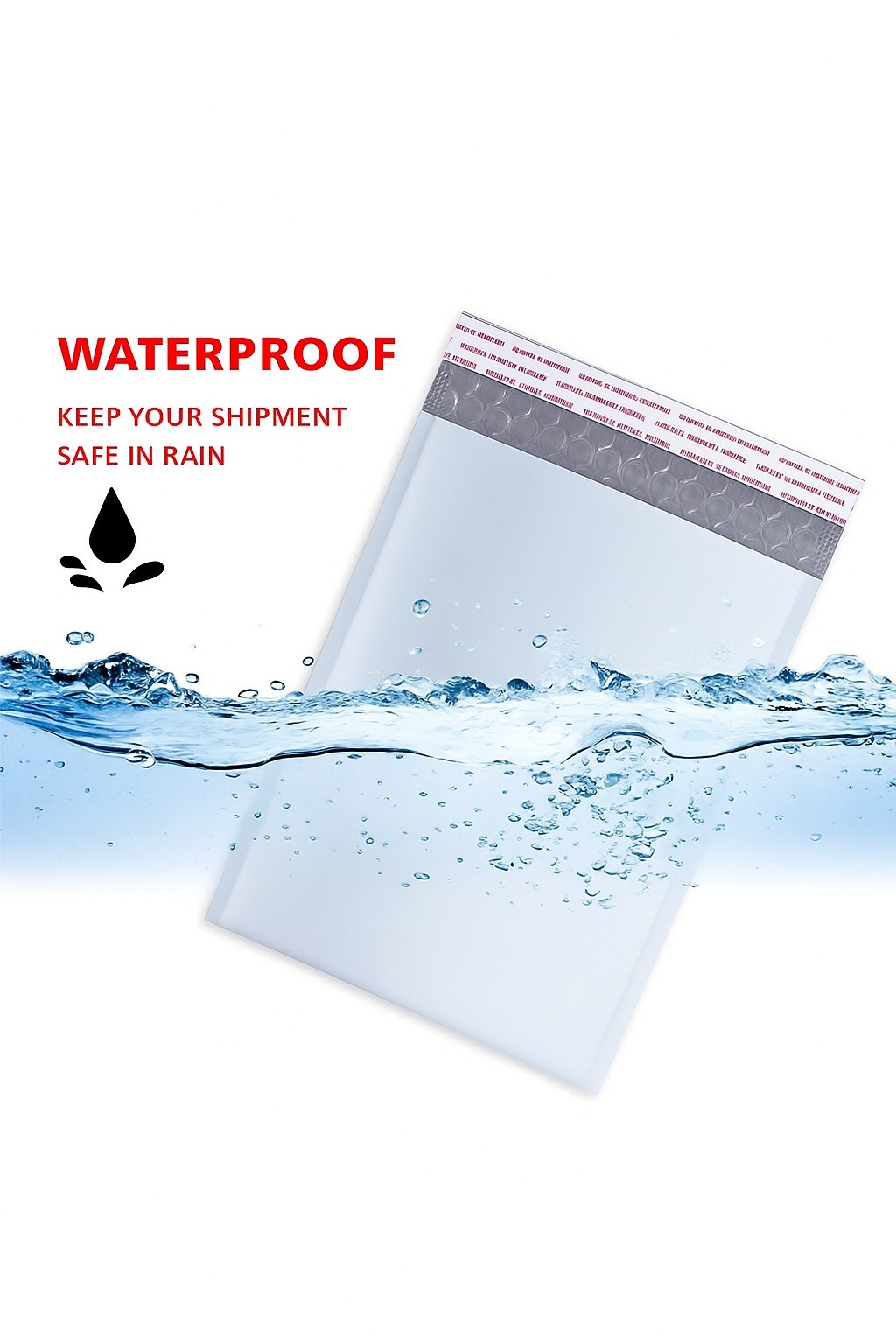 100- Poly Bubble Mailers 6×9 Self Adhesive Padded Envelopes for Shipping