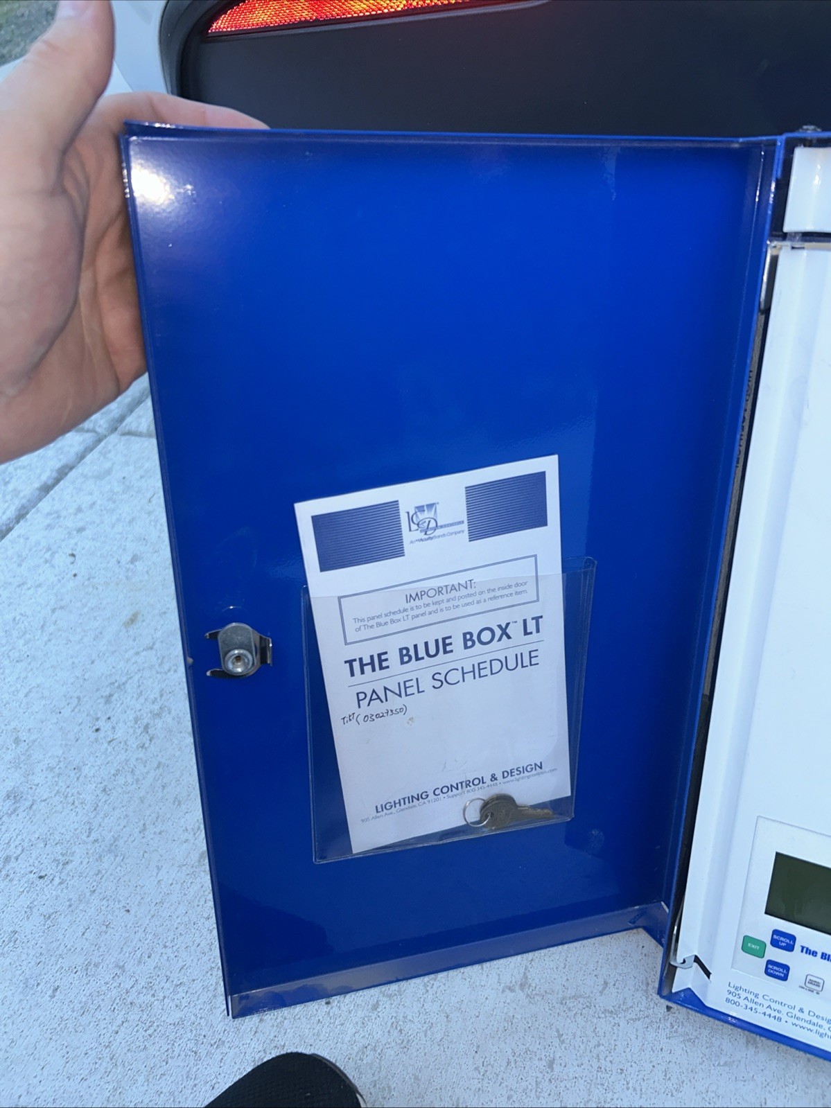 Lighting Control The Blue Box Smart Relay Panel GR1416LT 8/16 Relay