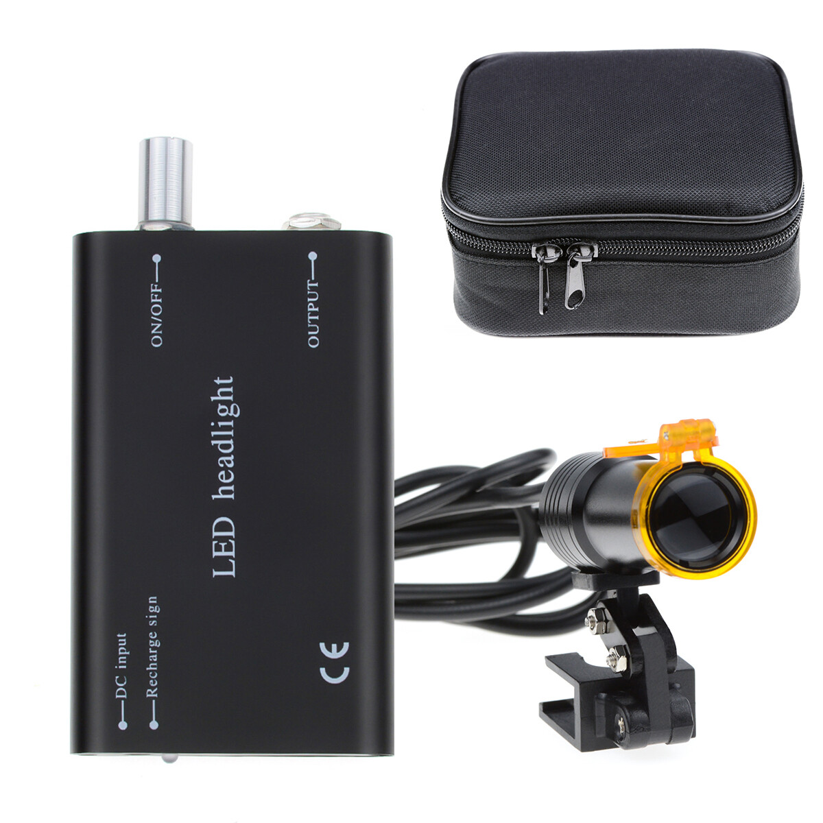 Dental Medical 5W LED Head Light with Filter Insert Type for Binocular Loupes US