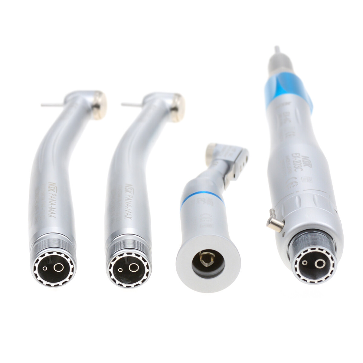 NSK Type Dental PANA MAX High Speed Handpieces Push Button+Low Speed EX203C 4/2H