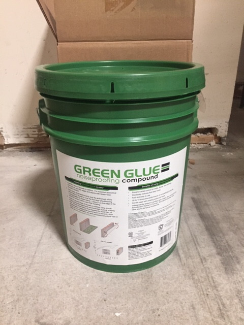 Green Glue Soundproofing Damping Compound – 5 Gallon Pail Bucket