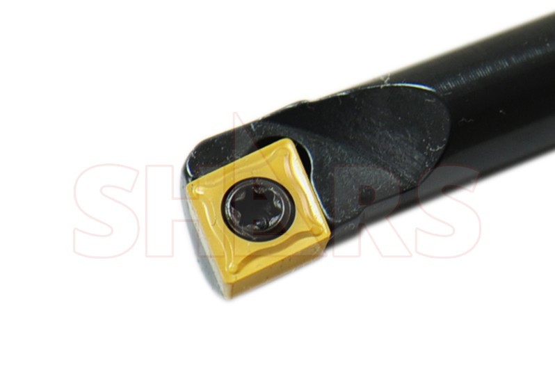 SHARS 3/8×6″ SCLCR INDEXABLE BORING BAR HOLDER + CCMT INSERT + CERT !]