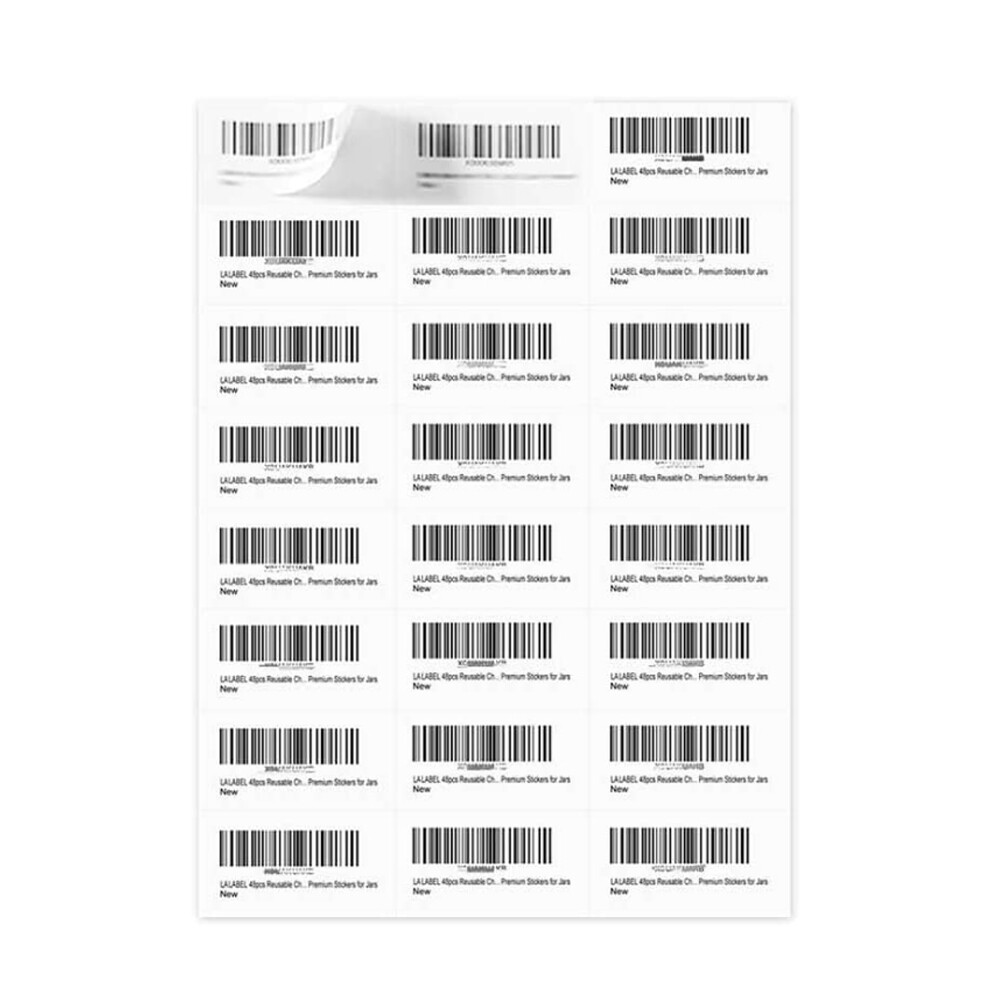 6000 Count Premium Shipping Mailing Labels 1″x2-5/8″ Adhesive 30 Per Sheet 30-UP
