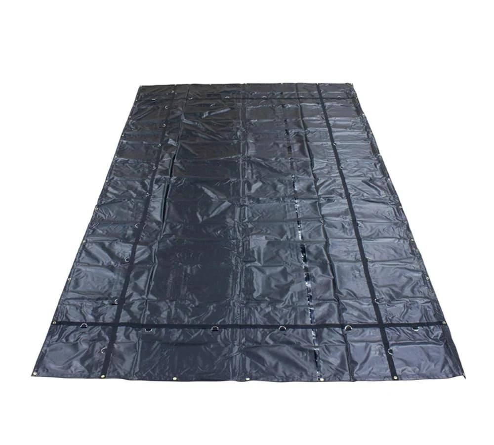 2 PK 12’x20′ Heavy Duty Smoke Tarp for Flatbed Truck 18 Oz Vinyl Load Coverin…