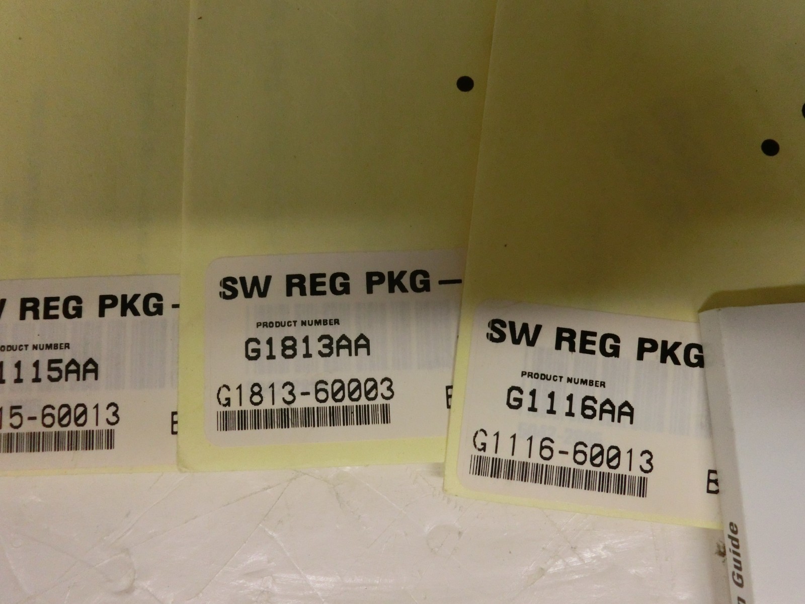 Agilent HP 8452a 8453 G1103A ChemStation Software Registration CD A09.01 A10.01