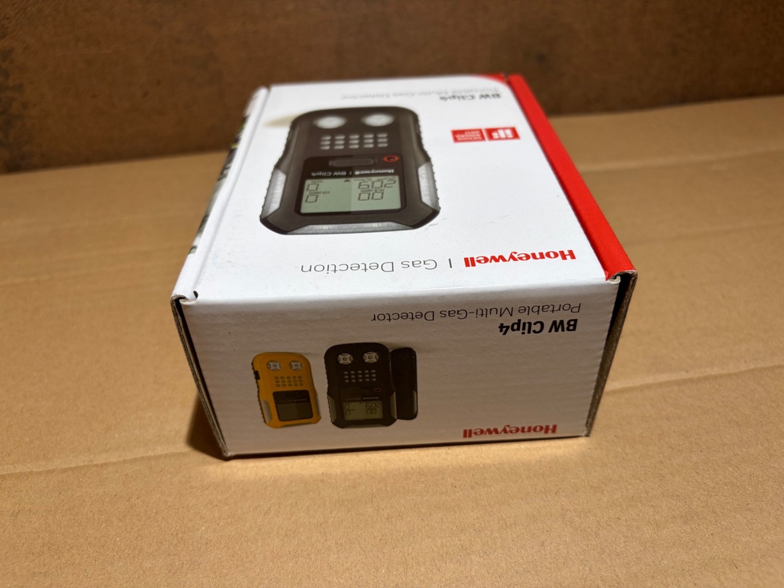 Honeywell BW Clip4 Multi-Gas Detector O2 CO H2S LEL Yellow BWC4-Y-N NOS