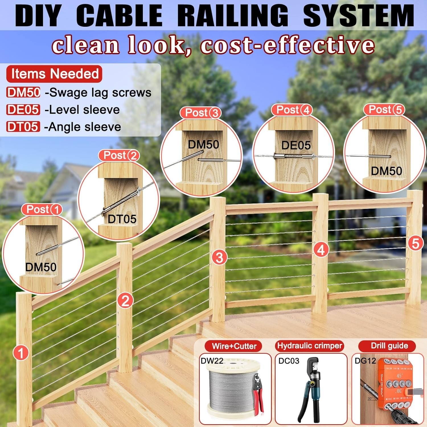 650FT 1/8″ T316 Stainless Steel Cable 7×7 Marine Grade Railing Wire 1800lbs ASTM