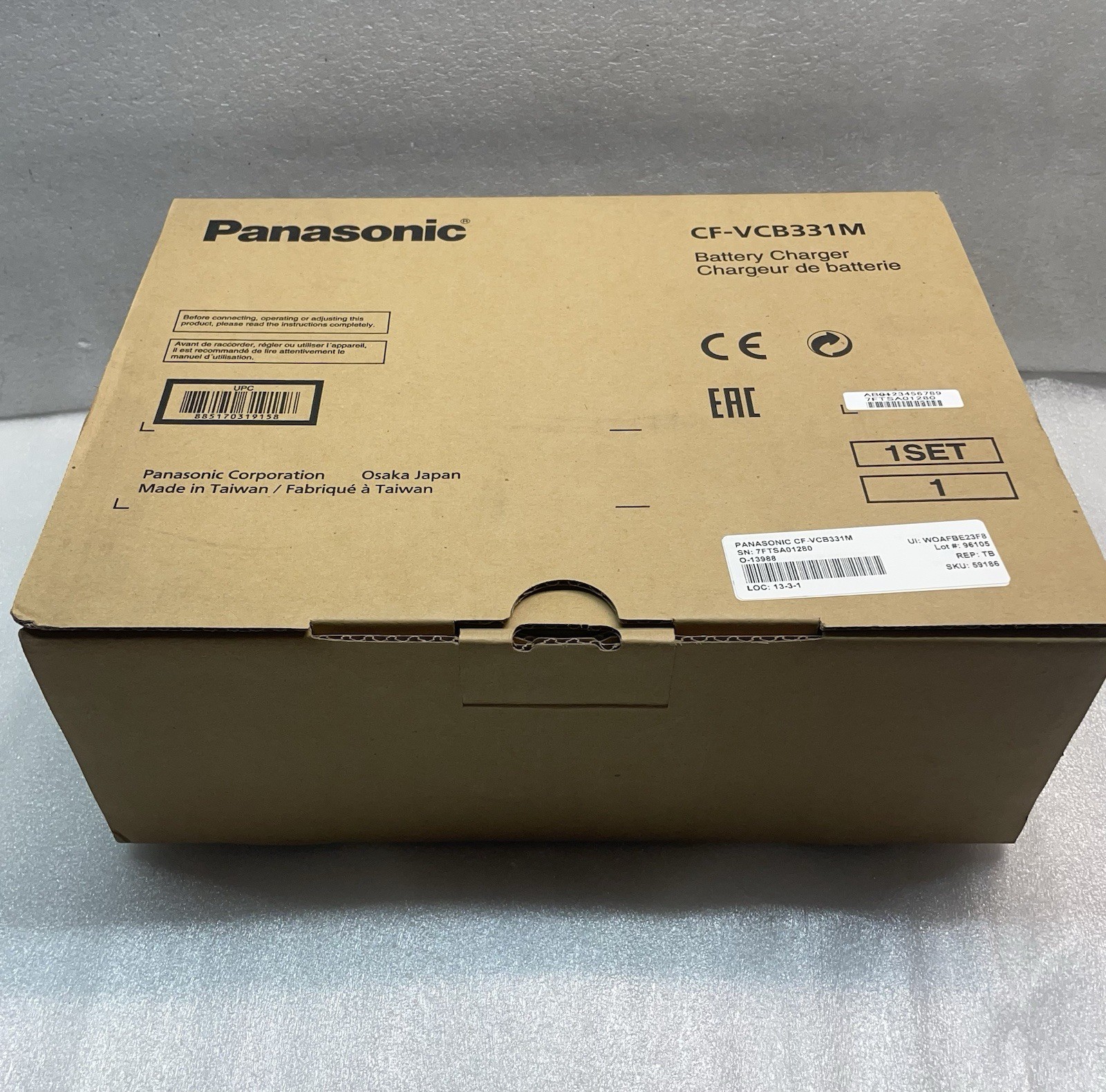 New Panasonic CF-VCB331M 4-Bay Battery Charging Cradle