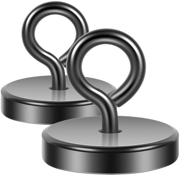 Large Fishing Magnets strong Neodymium super Rare Earth Magnet hooks 150-1600Lbs