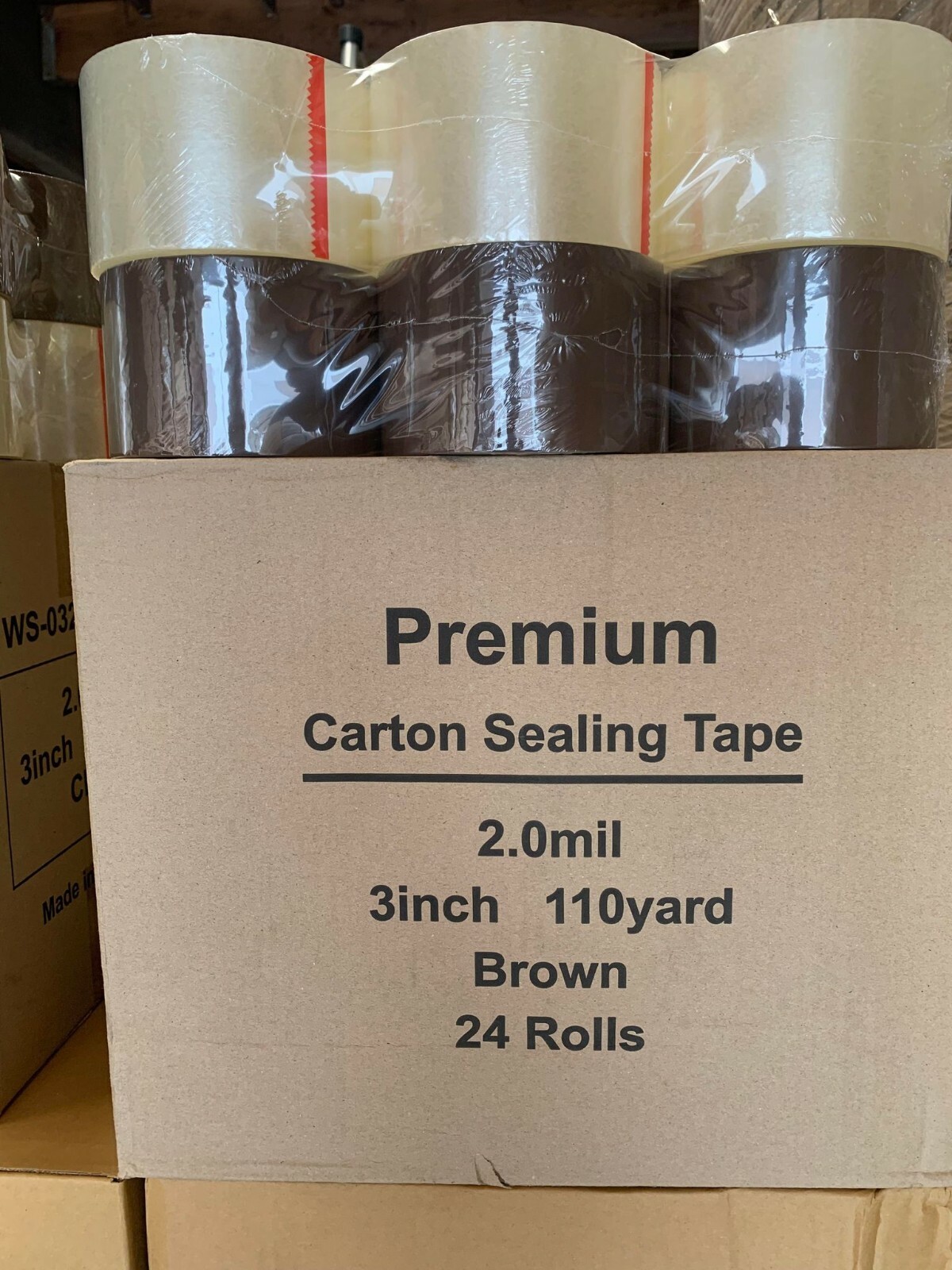 48 Rolls Clear Packing sealing Tape 3″x2ml 110 Yrd Box Shipping made in Malaysia