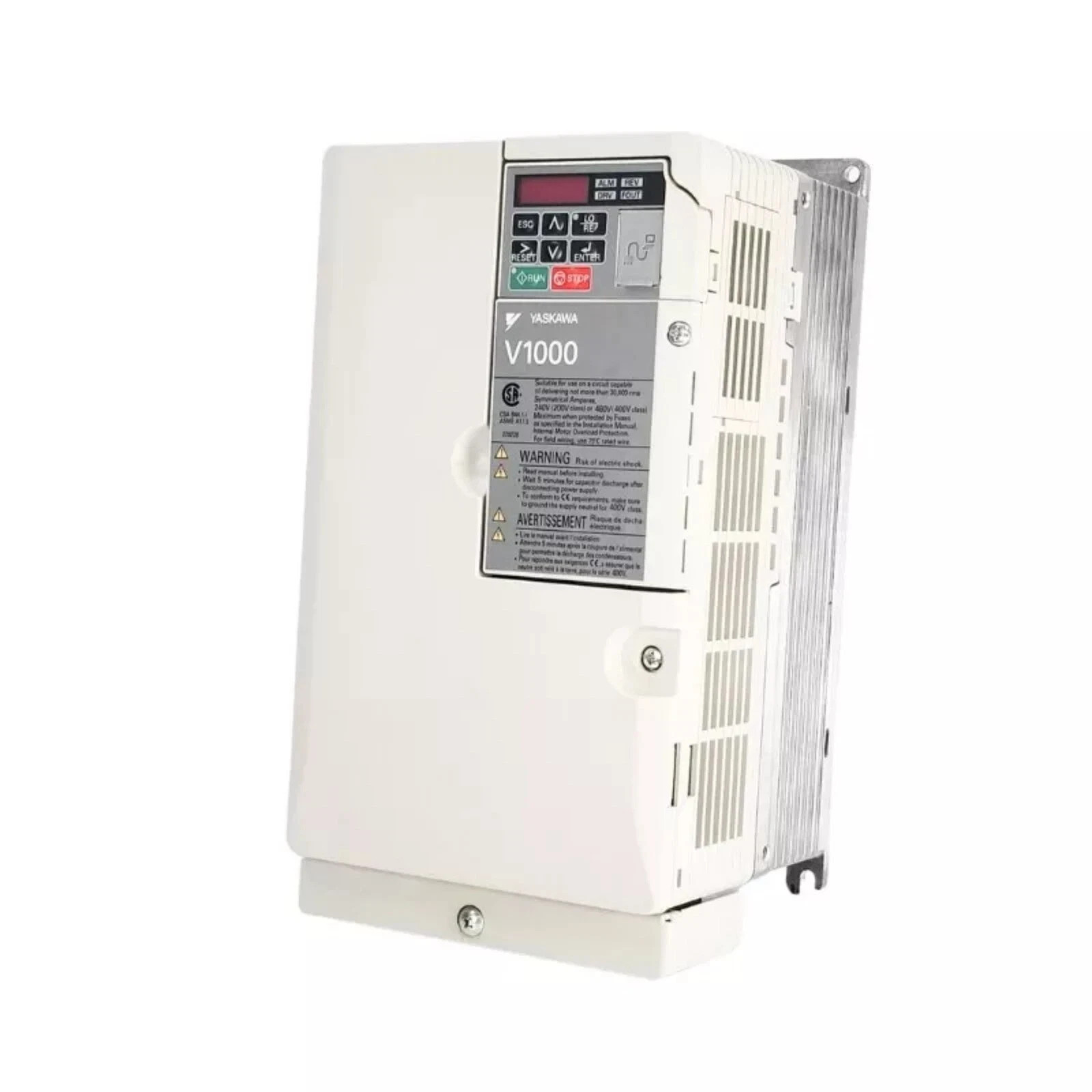 YASKAWA CIMR-VU2A0040FAA Variable Frequency Drive 200-240V 3 Phase