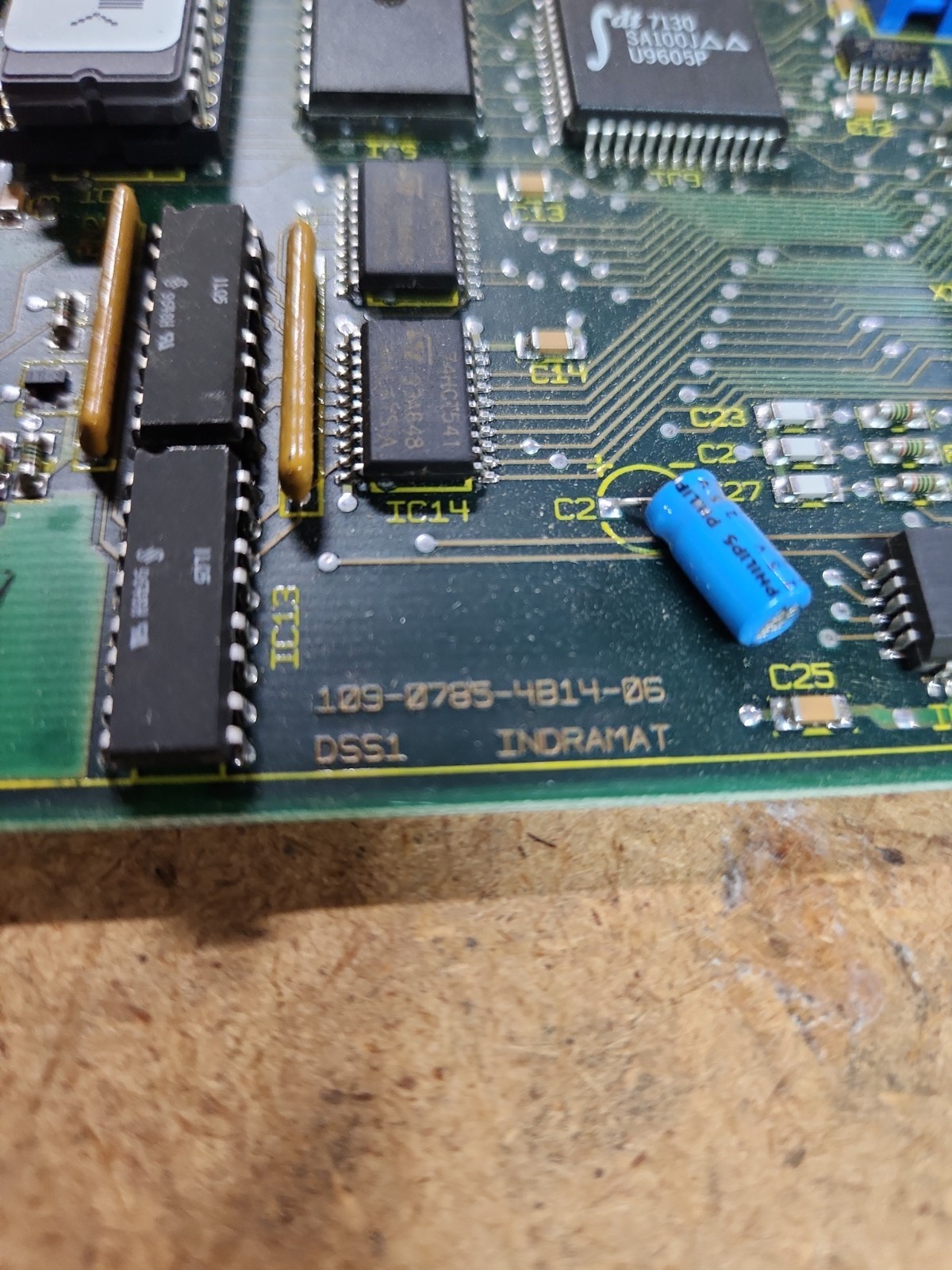INDRAMAT CONTROL BOARD 109-0785-4814-06 DSS 1.3