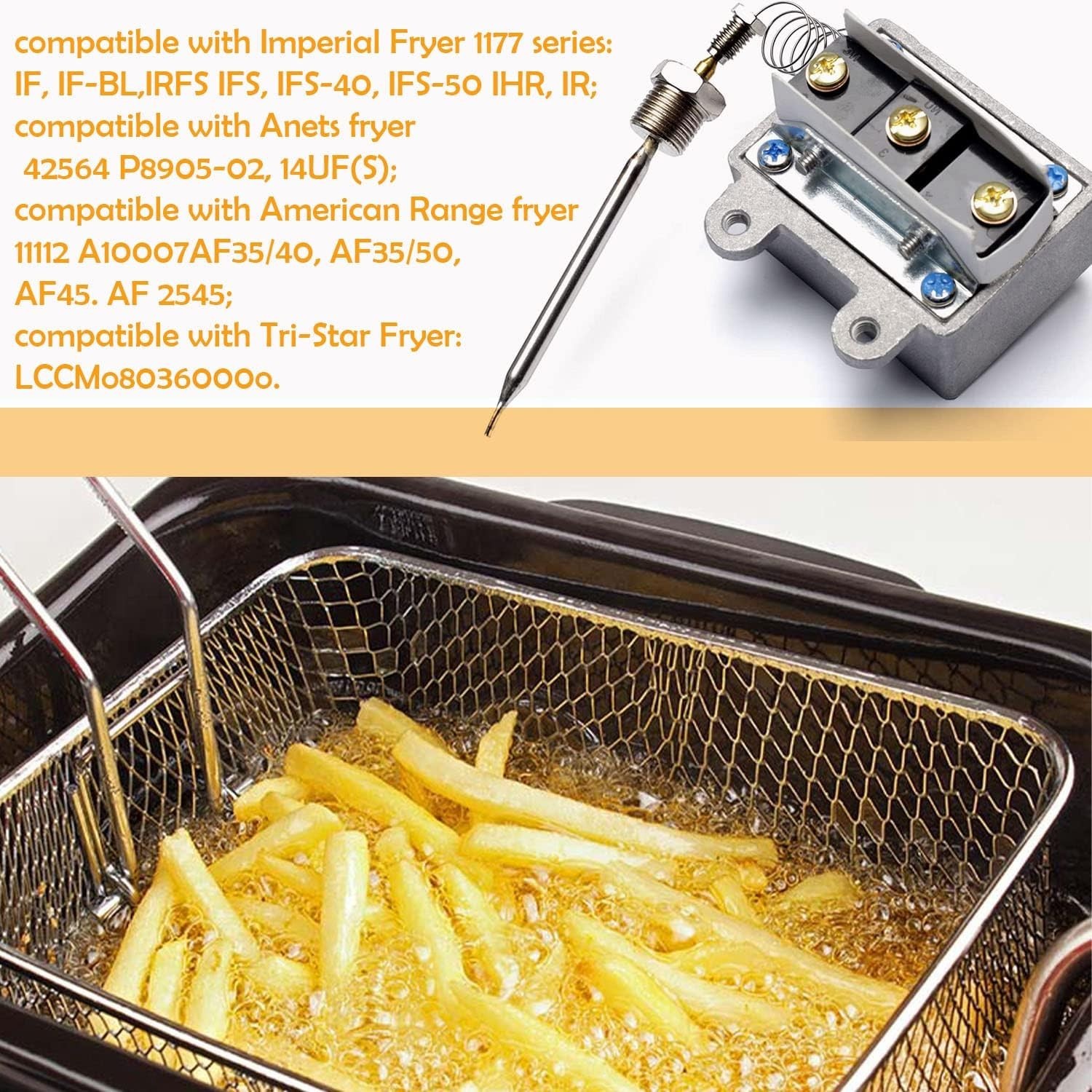 301030005 1177 High Limit Thermostat Fryer Switch for Fryer | 3/8″ Mpt Stuff …