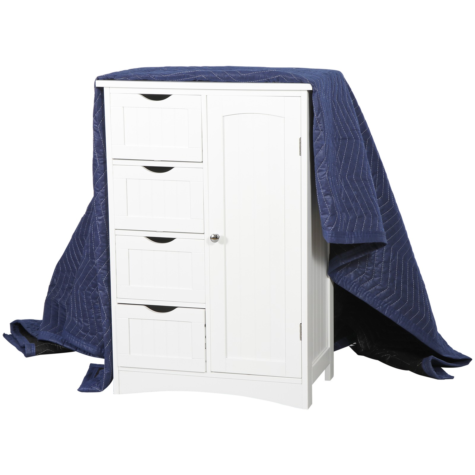 12 Pack Moving Blankets 72″x80″ Heavy Duty Packing Blankets Furniture Dark Blue