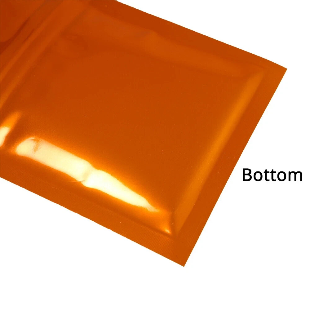 Hot Sale Reclosable Glossy Foil Mylar Bags Zip Seal Zipper Top Lock Bags HS01