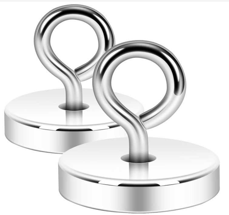 Large Fishing Magnets strong Neodymium super Rare Earth Magnet hooks 150-1600Lbs