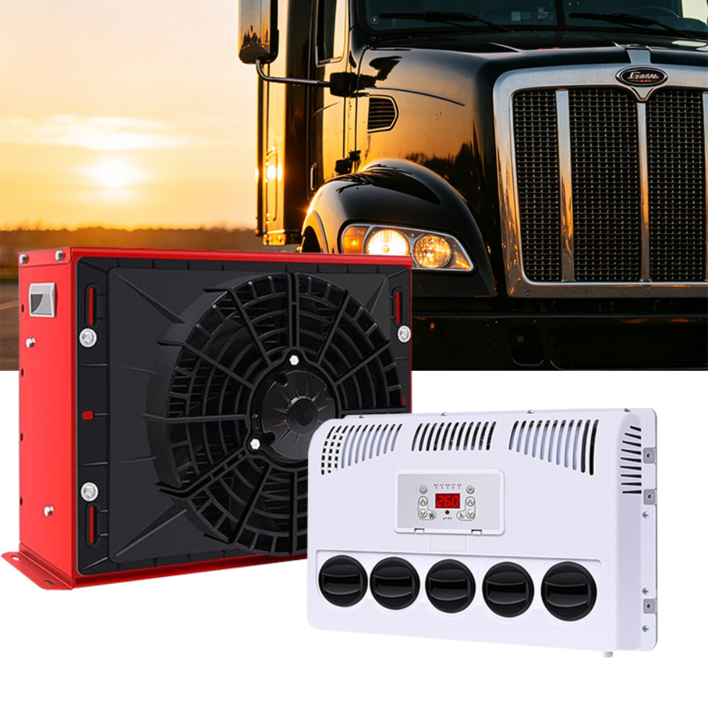 Universal Air Conditioner A/C Kit For Car Cab Bus RV Semi Truck 12V High Quality