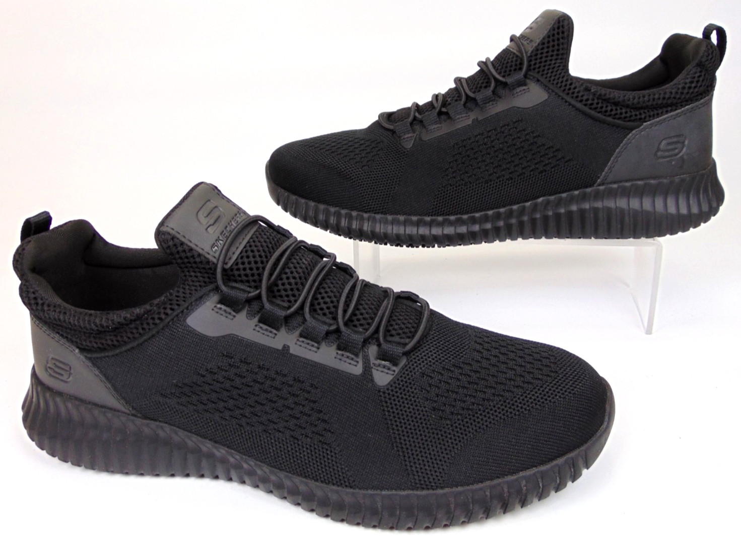 Skechers Men’s Work RF Cessnock Slip Resistant Slip On Shoes Size 11.0 M, Black
