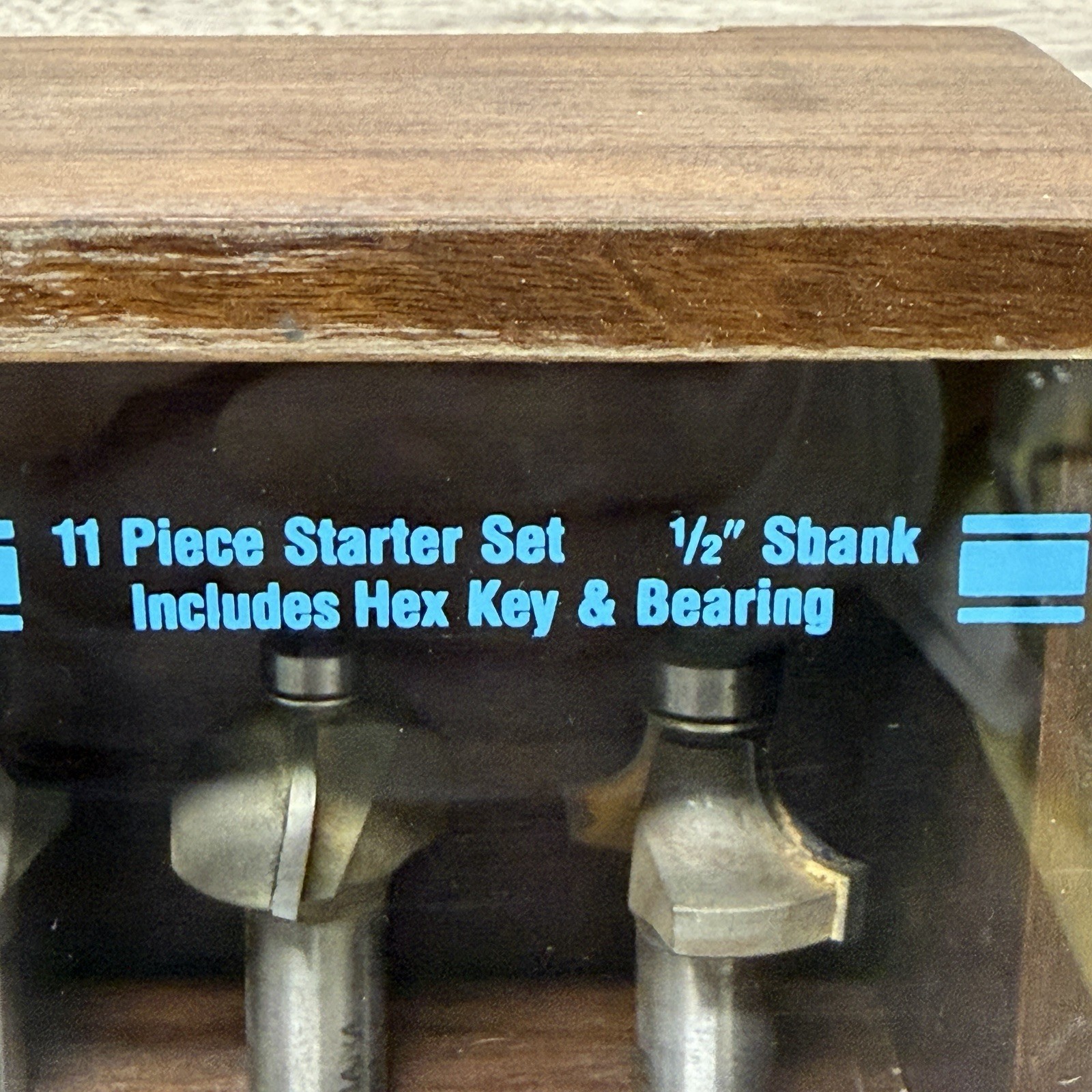Amana Tool AMS-211 11-piece Carbide-tipped Router Bit Set GPC