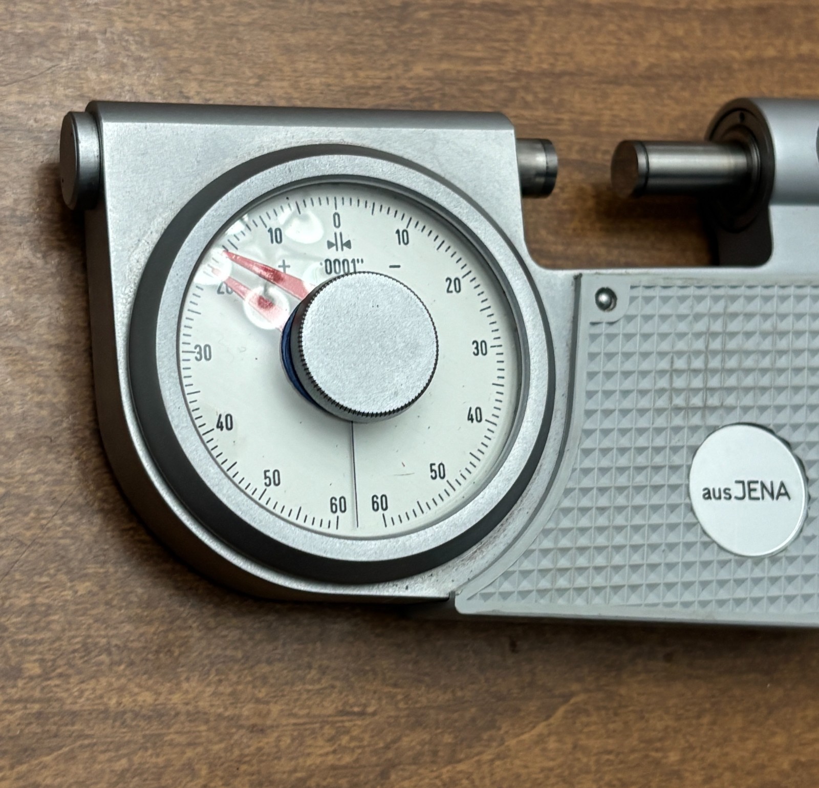 German made Carl Zeiss Jena Indicating micrometer 0-1″ Feinzeigermessschraube