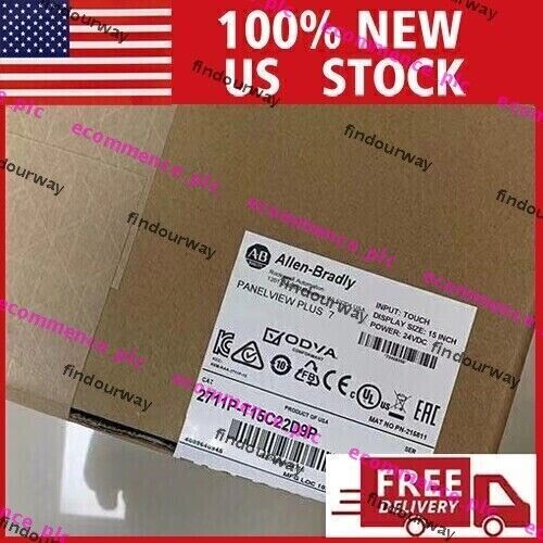 Allen-Bradley 2711P-T15C22D9P PanelView Plus 7 New Surplus Sealed 2711PT15C22D9P